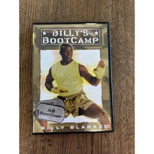 Billys Bootcamp AB Bootcamp Workout DVD Fitness Exercise Billy Blanks Pre-Owned